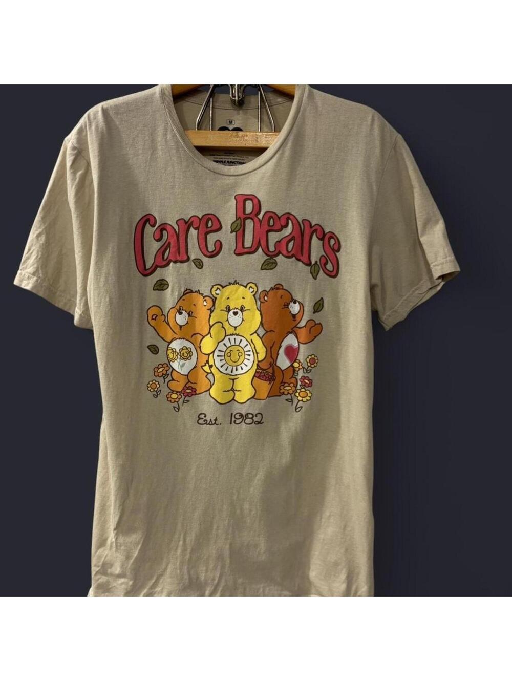 Care Bears Graphic T-Shirt Est. 1982 Beige Medium